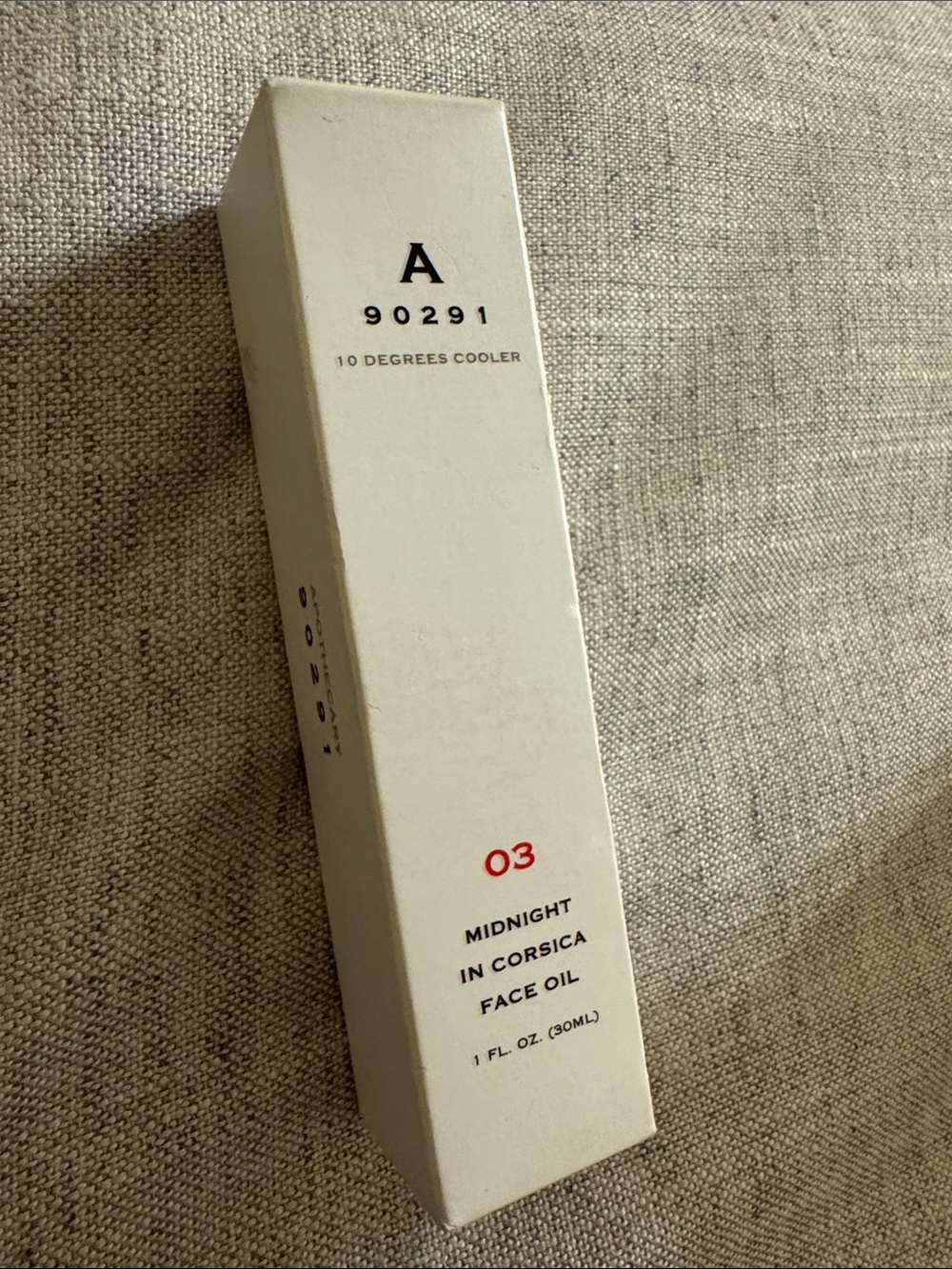 A 90291 Apothecary 03 Midnight in Corsica Face Oil RV $150 new in box 1 oz